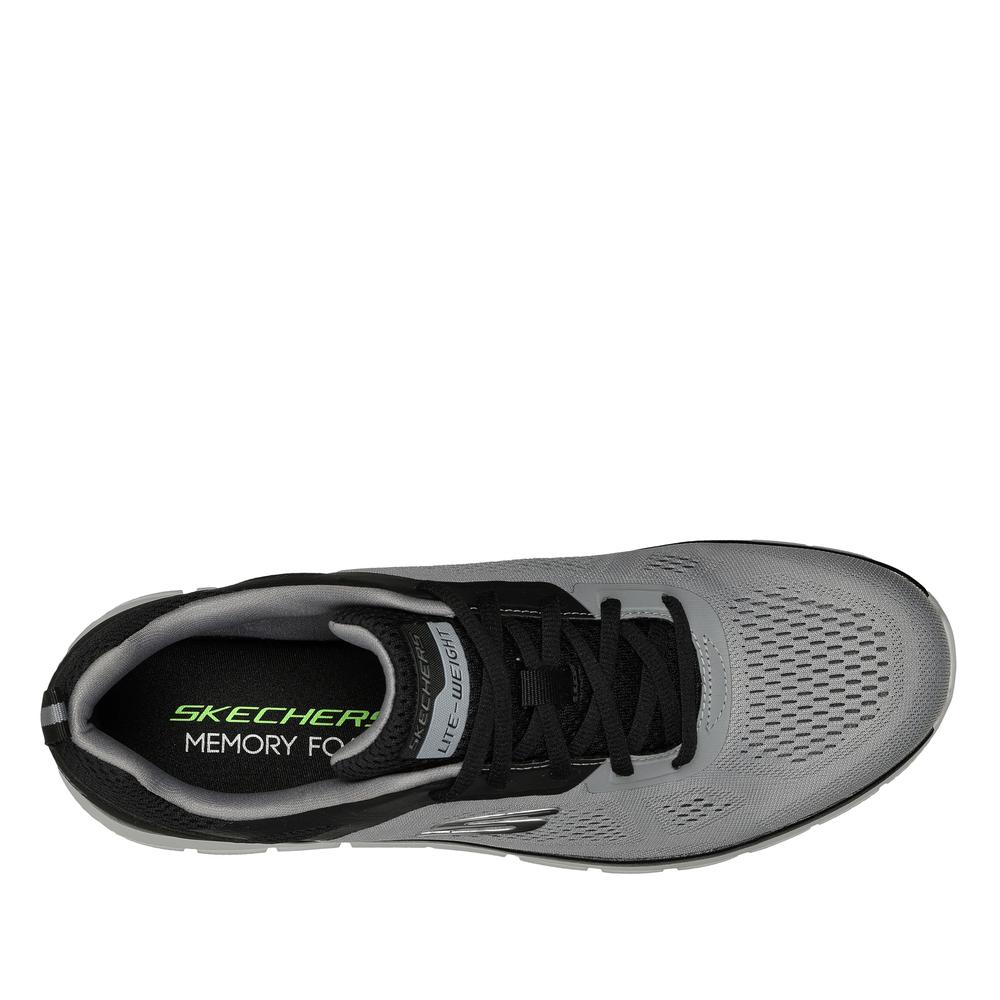 Pánske topánky Skechers Track-Broader 232698GYBK - šedý