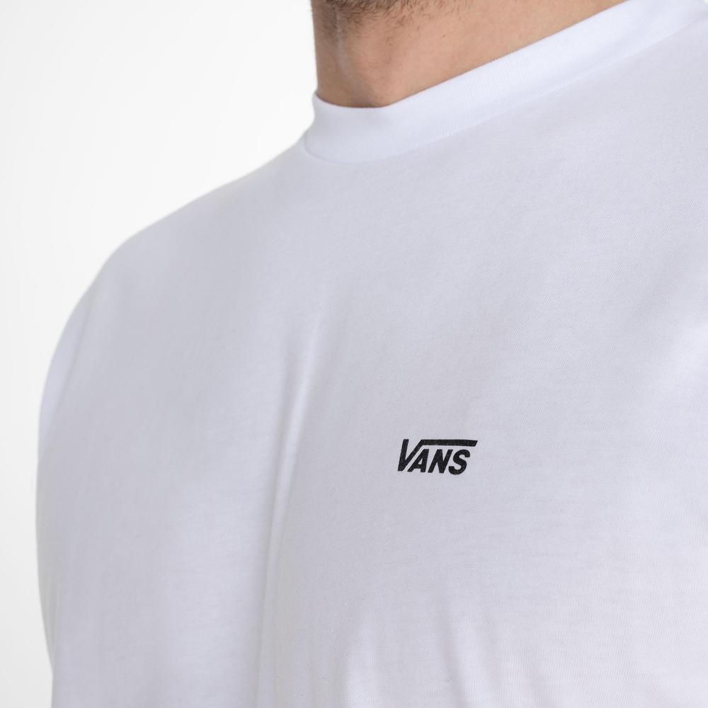Tričko Vans Left Chest Logo VN0A3CZEYB21 - biele