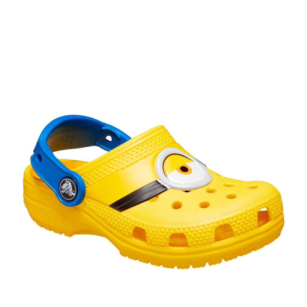 Klapky Crocs Toddler Fun Lab Classic I Am Minions Clog 206810-730 - žltá