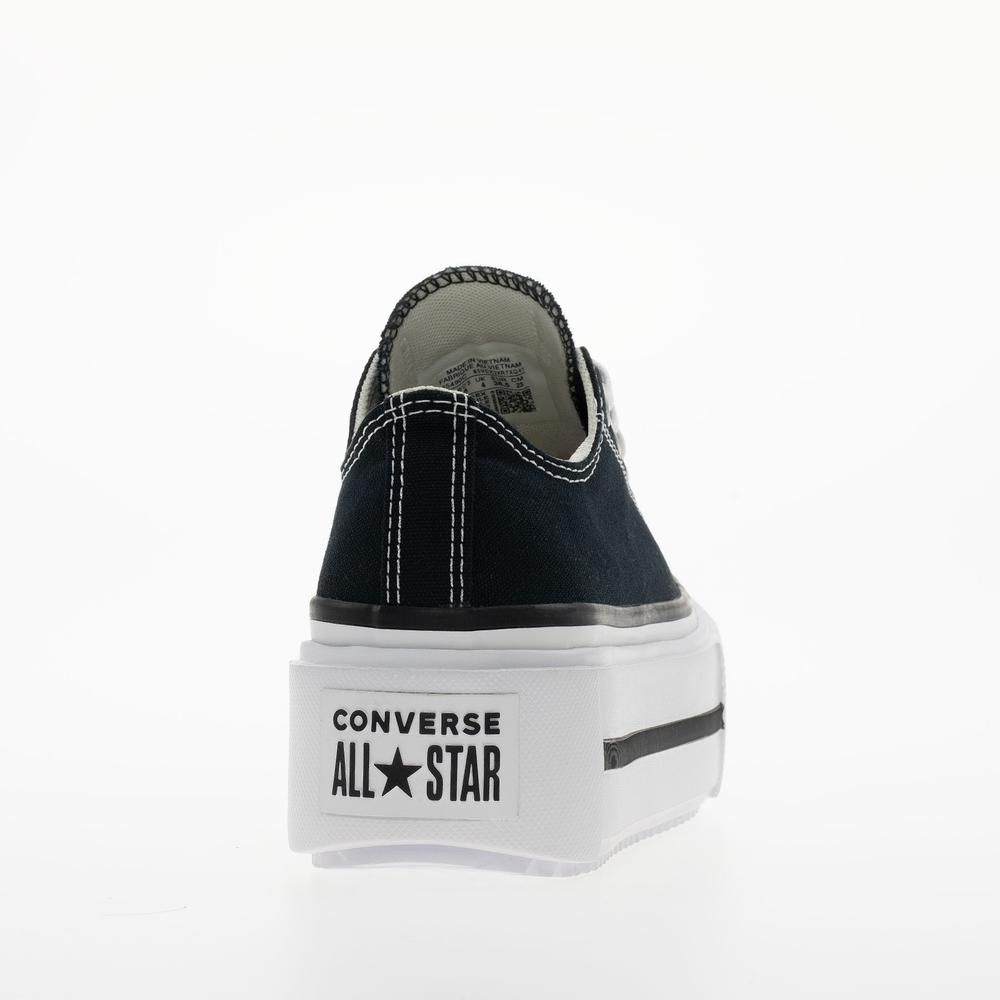 Dámske topánky Converse Chuck Taylor All Star Lift Platform Leather A15490C - čierne