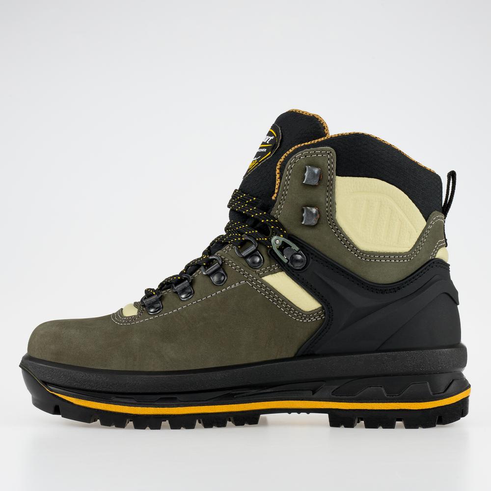 Topánky Grisport Trekking 15003N3G - zelené