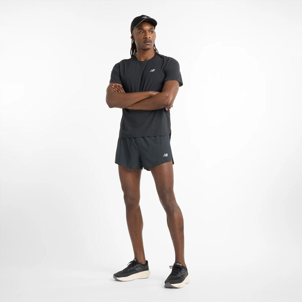 Pánske šortky New Balance MS51283BK - čierne