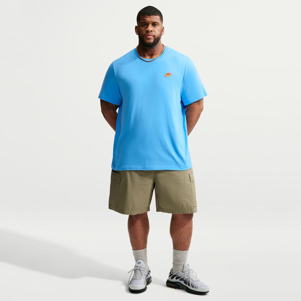 Tričko pánske Nike Sportswear Club AR4997-497 - modré
