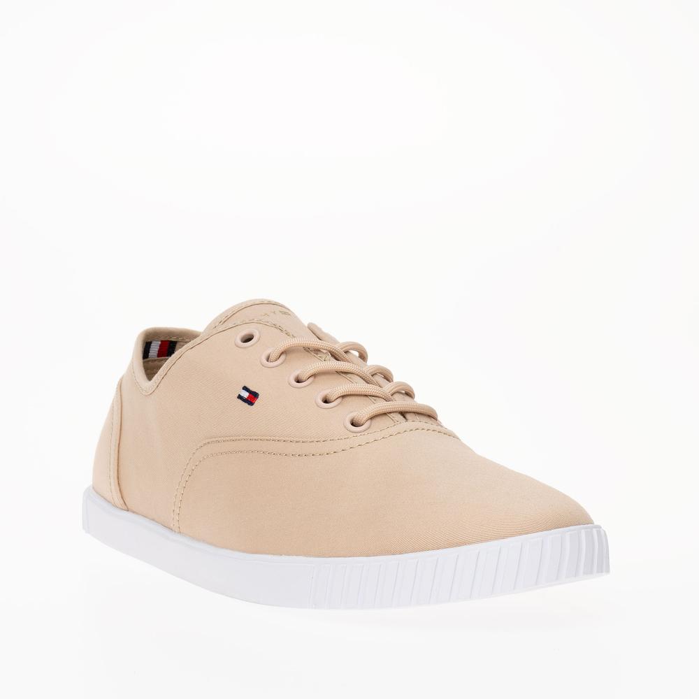 TopánkyTommy Hilfiger Canvas Lace Up FW0FW07805-TRY - ružové