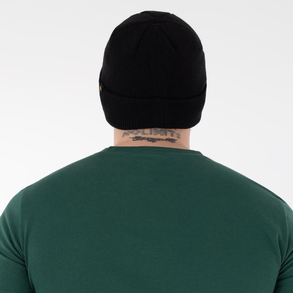 Čiapka Alpha Industries 3D Beanie 16891003 - čierne