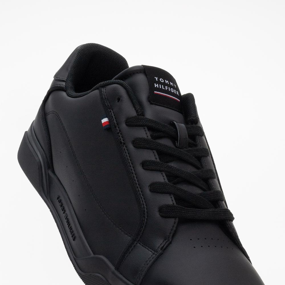 Topánky Tommy Hilfiger Lo Cup Lth FM0FM04827-BDS - čierne