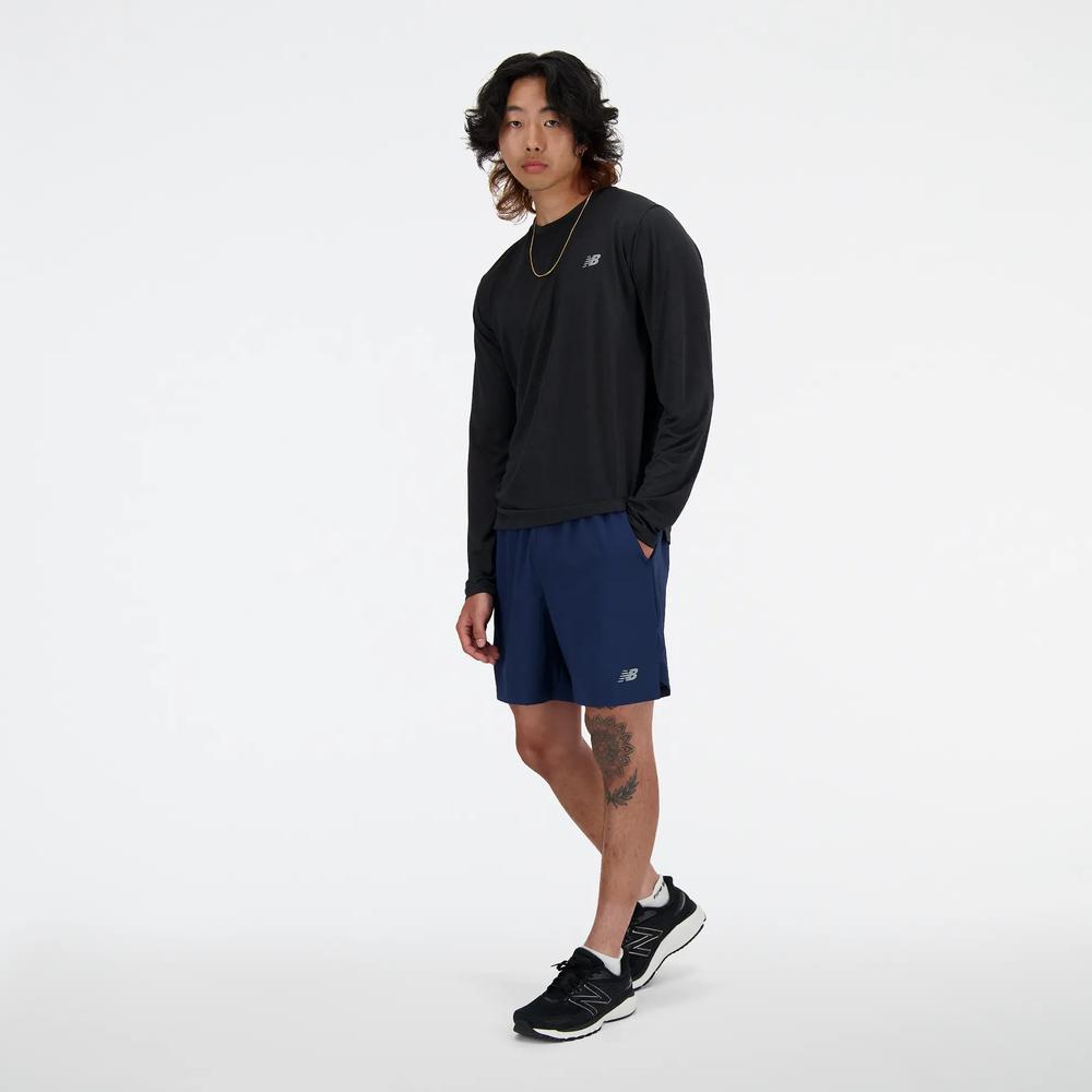 Pánske tričko New Balance MT41256BK - čierne