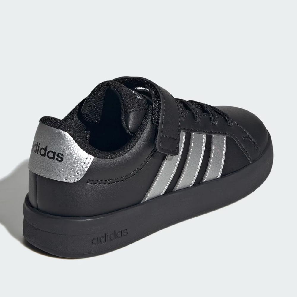 Detské topánky adidas Grand Court 3.0 KI7191 - čierne