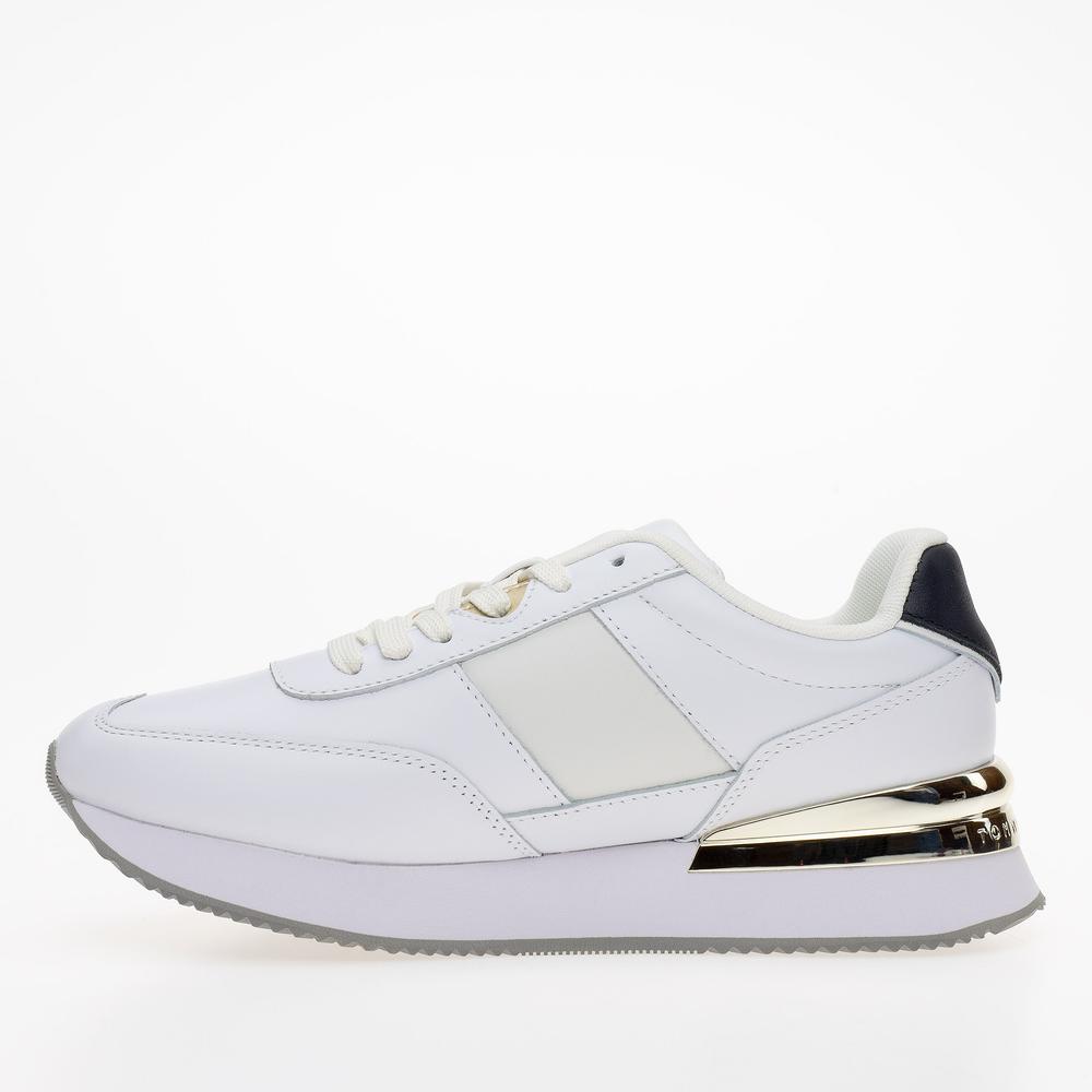 Topánky Tommy Hilfiger Elevated Feminine Runner FW0FW07306-YBS - biele