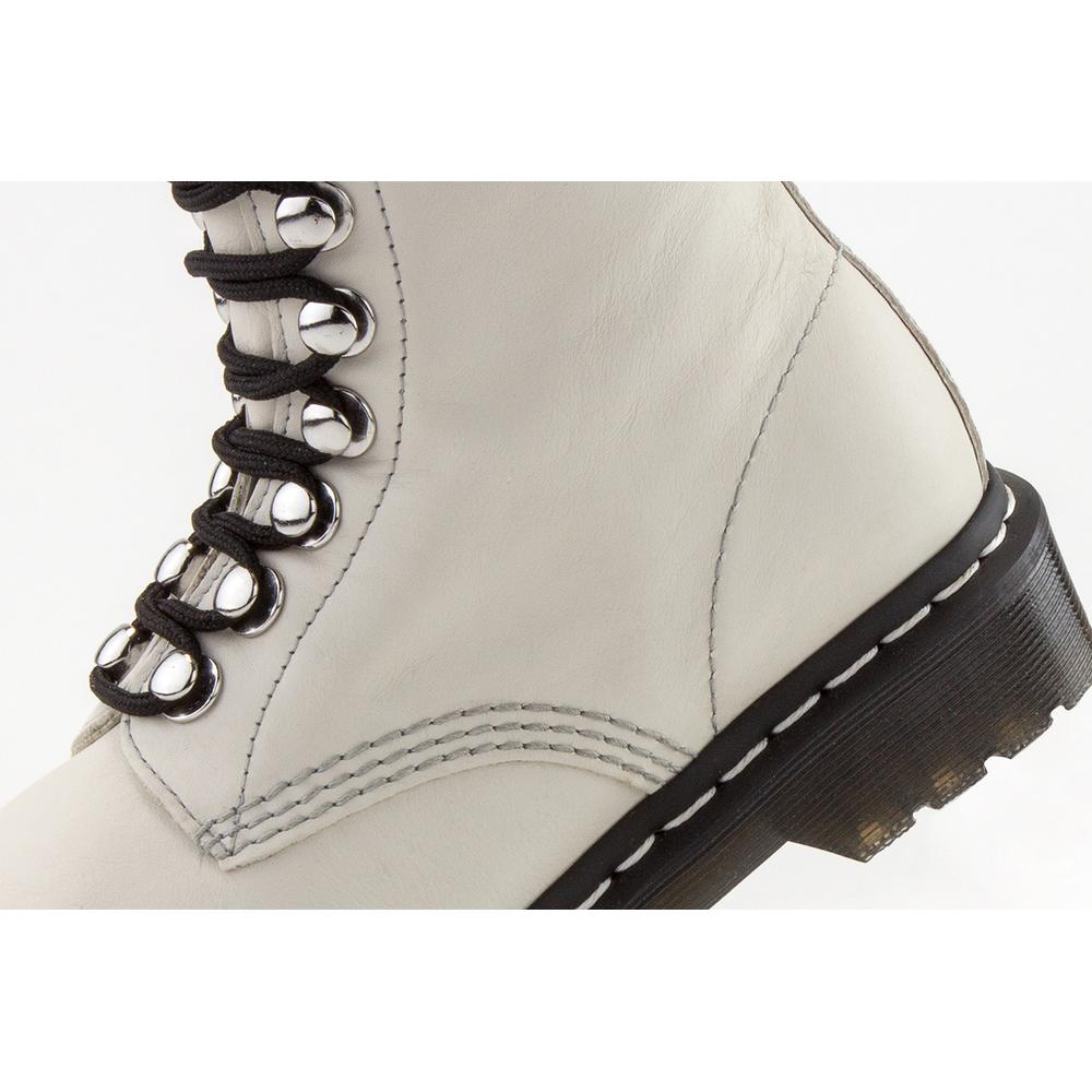 Topánky Dr. Martens 1460 Pascal HDW 26104115 - biele