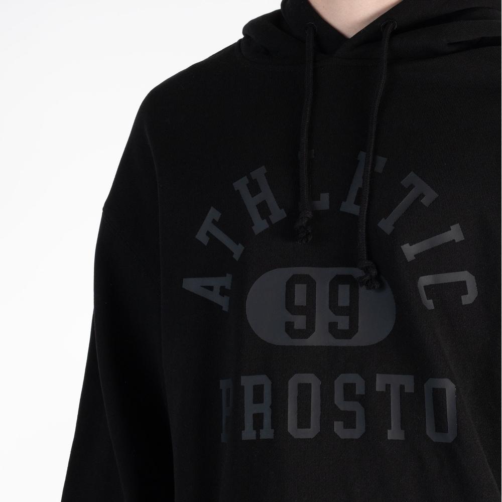Blúza Prosto Klasyk Hoodie Athletic 99 KL251MSWE2052 - čierne