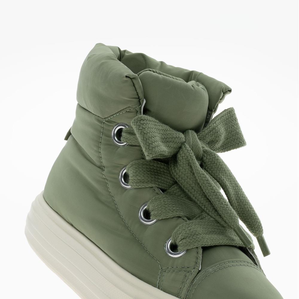 Dámske topánky Converse Chuck Taylor All Star Elements Boot A14275C - zelené