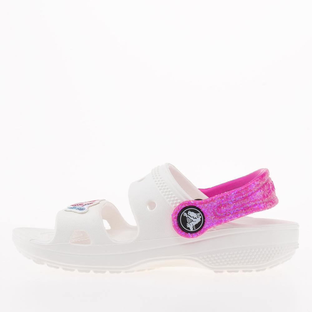 Sandále Crocs Classic Embellished 207803-100 - biele