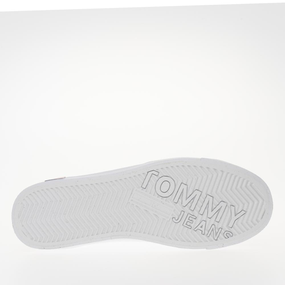 Topánky Tommy Jeans Vulcanized Essentials EM0EM01398-YBS - biele