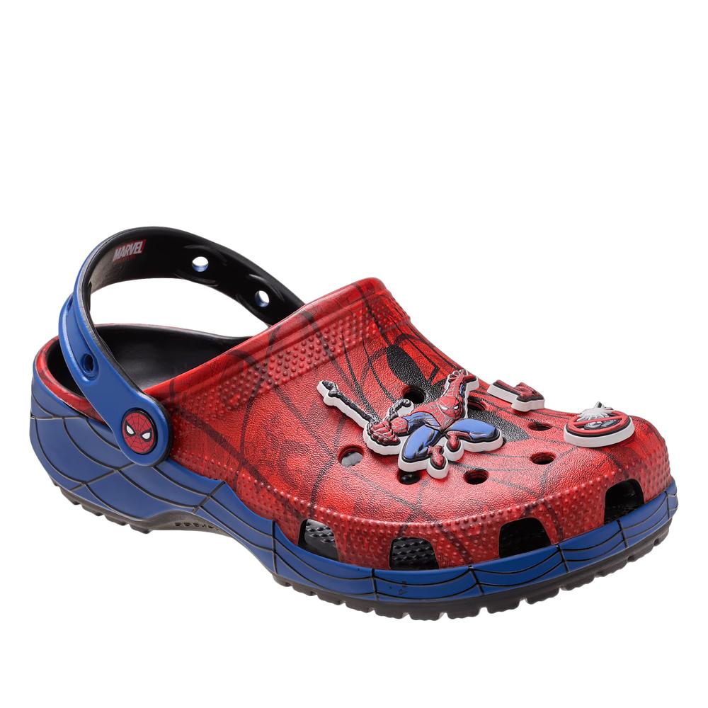 Klapky Crocs Spider-Man Classic Clog 211409-90H - červené