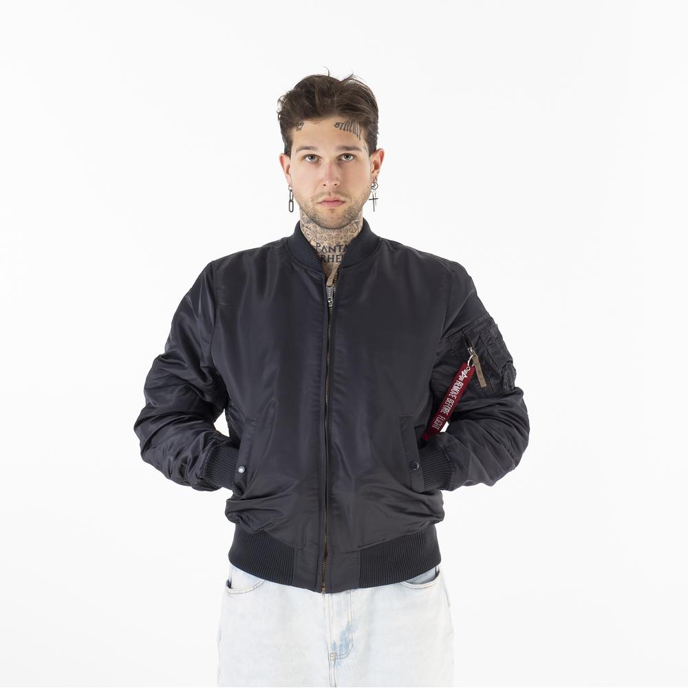 Bunda Alpha industries MA-1 VF 59 Long 168100466 - šedý