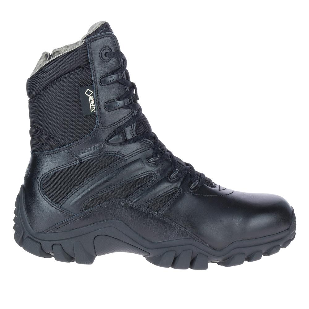 Topánky Bates 8 Delta Side Zip E02368 - čierne