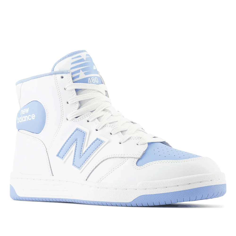 Topánky unisex New Balance BB480SCC – biele