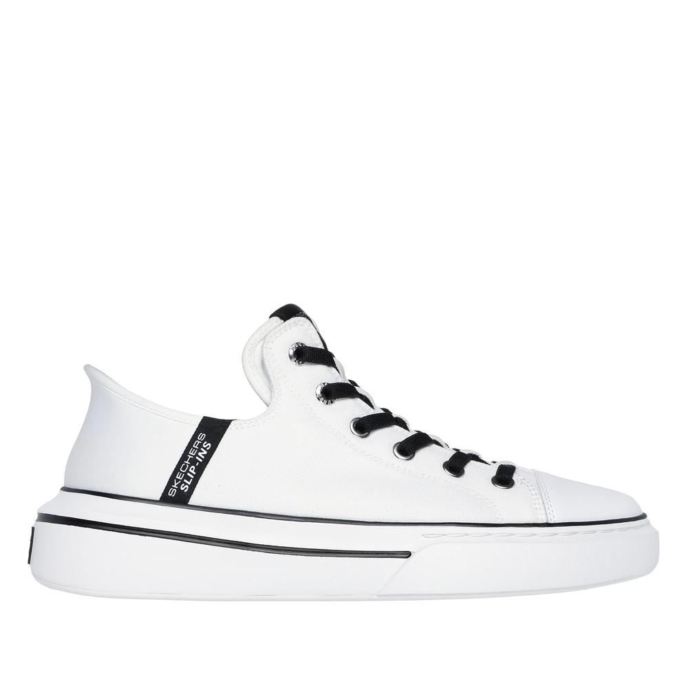 Topánky Skechers Premium Leather Skechers Slip-ins Snoop One OG 251026WBK - biele