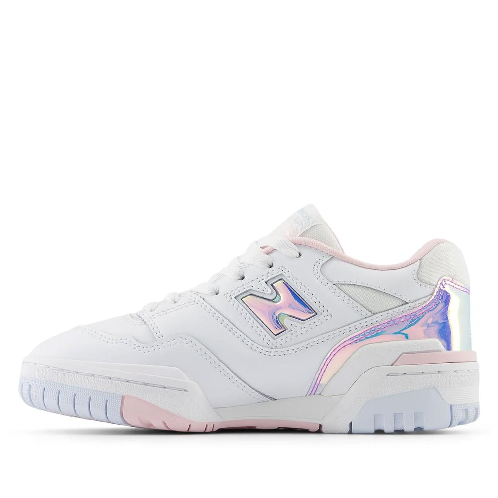Detské topánky New Balance GSB550HW - biele