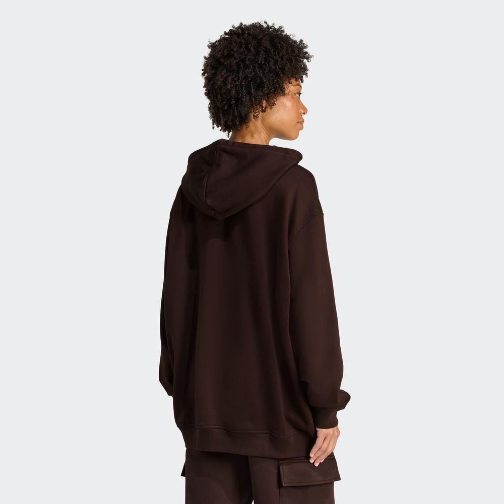Dámská blúza adidas Originals Essentials Loose French Terry KC9145 - hnedé