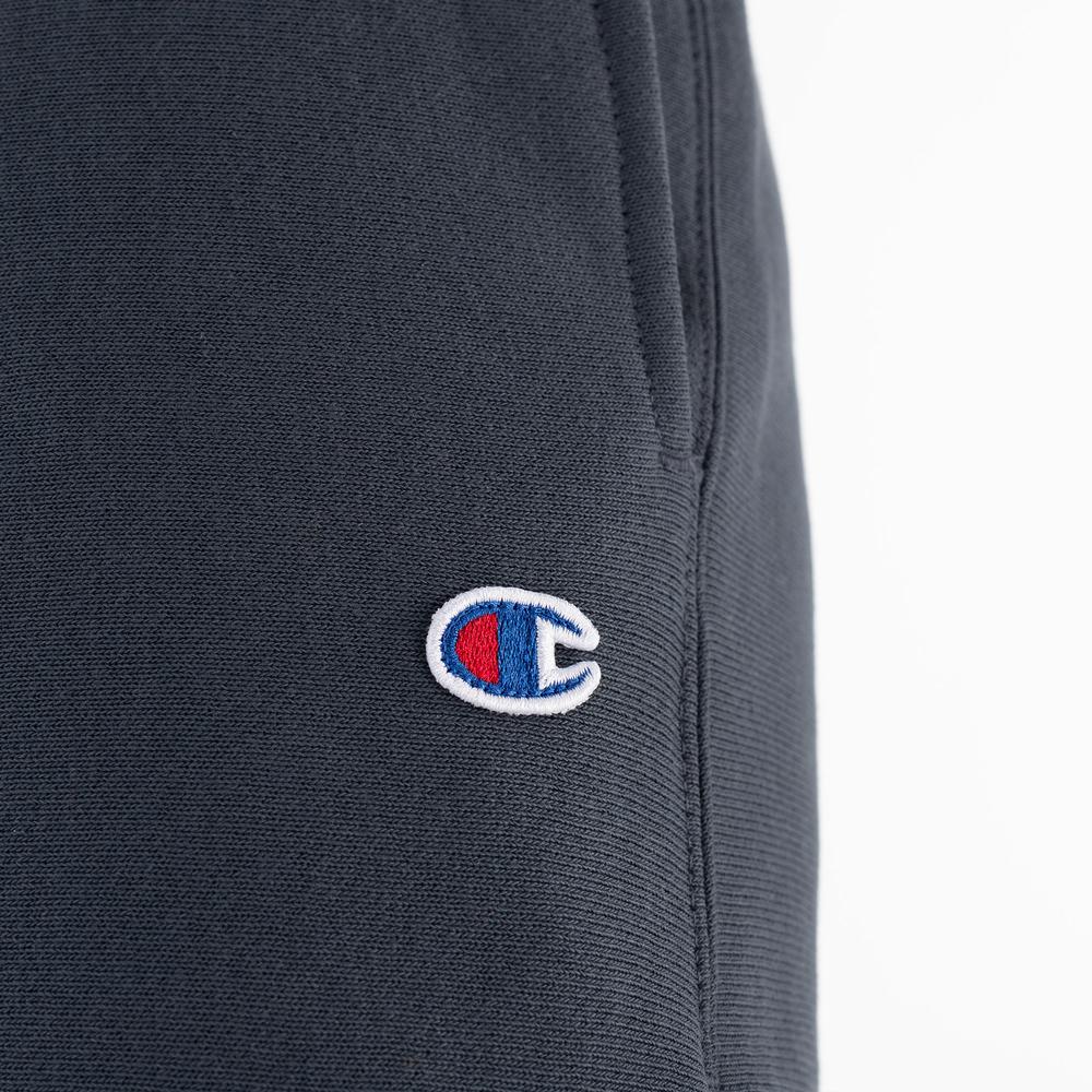 Nohavice Champion Elasticated Cuffs Reverse Weave Joggers 216540-BS551 - tmavomodré