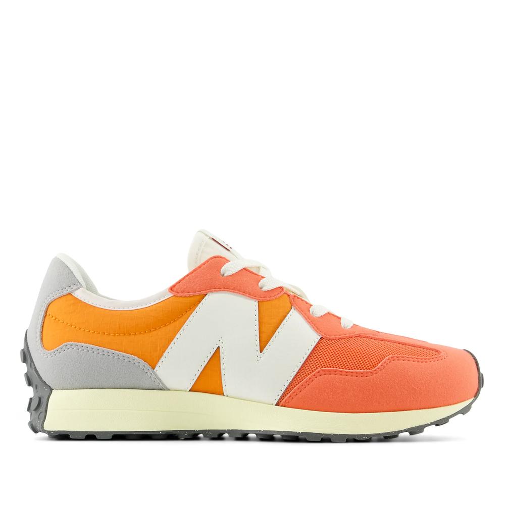 Detské topánky New Balance GS327RF - pomarančové