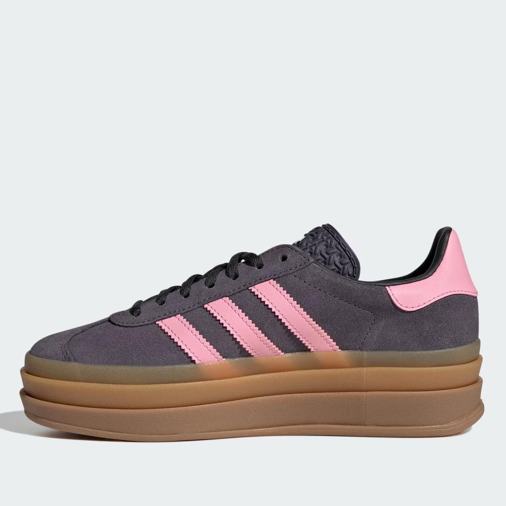 Detské topánky adidas Originals Gazelle Bold J IH6459 - šedý
