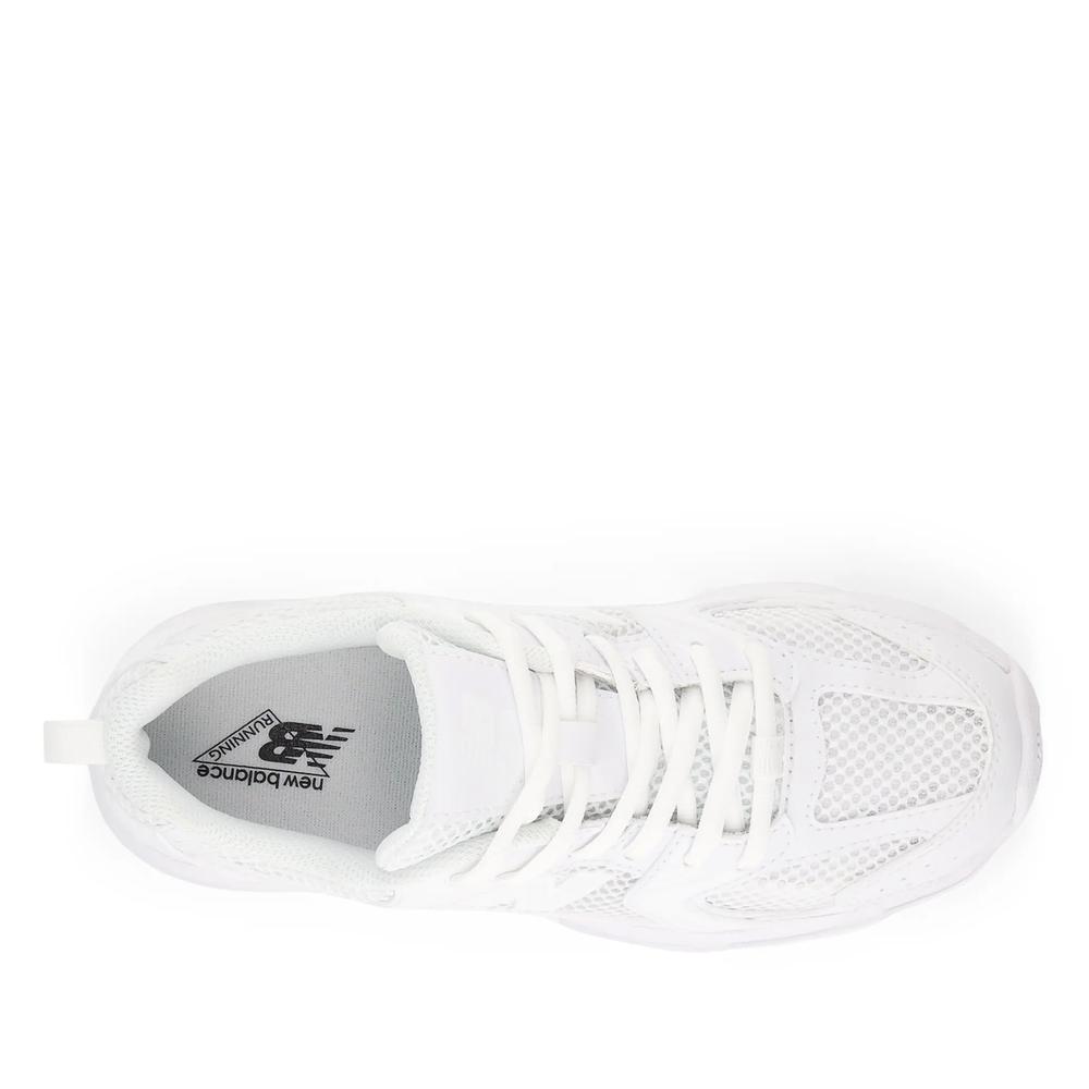 Detské topánky New Balance GR530PA - biele