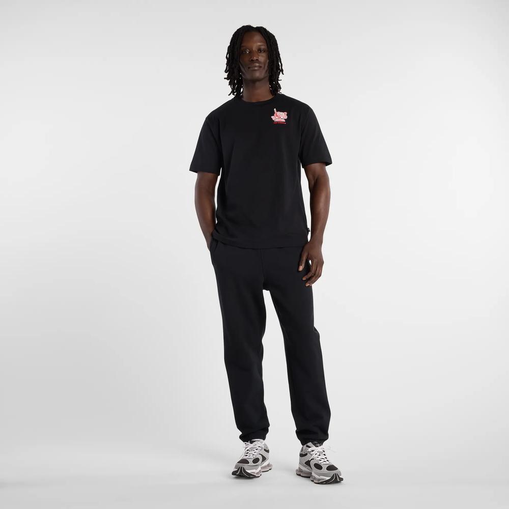 Pánske tričko New Balance MT61H51DBK - čierne