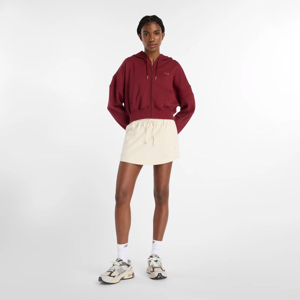 Dámská bunda New Balance WJ51506MHB - bordóvé