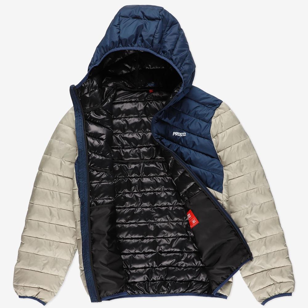 Bunda Prosto Klasyk Ultralight KL222MOUT1075 - tmavomodré