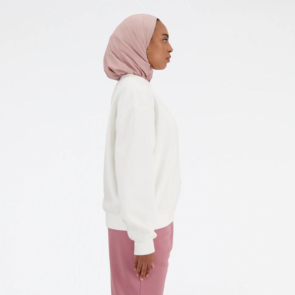 Dámska mikina New Balance WT41517WT - biele