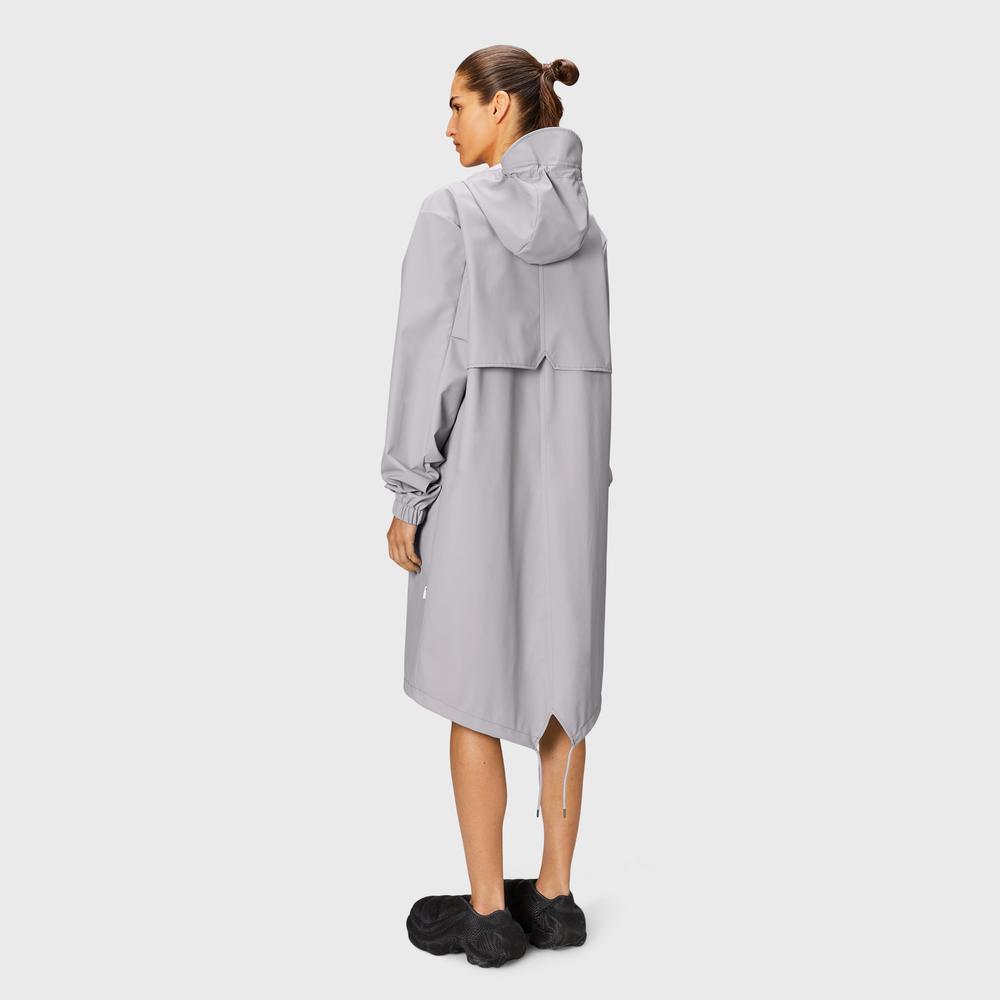 Bunda Rains Fishtail Parka W3 18140-11 - šedý