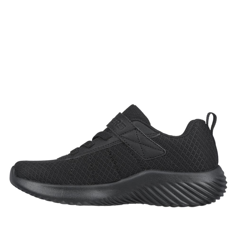 Detské topánky Skechers Bounder Baronik 403744LBBK - čierne