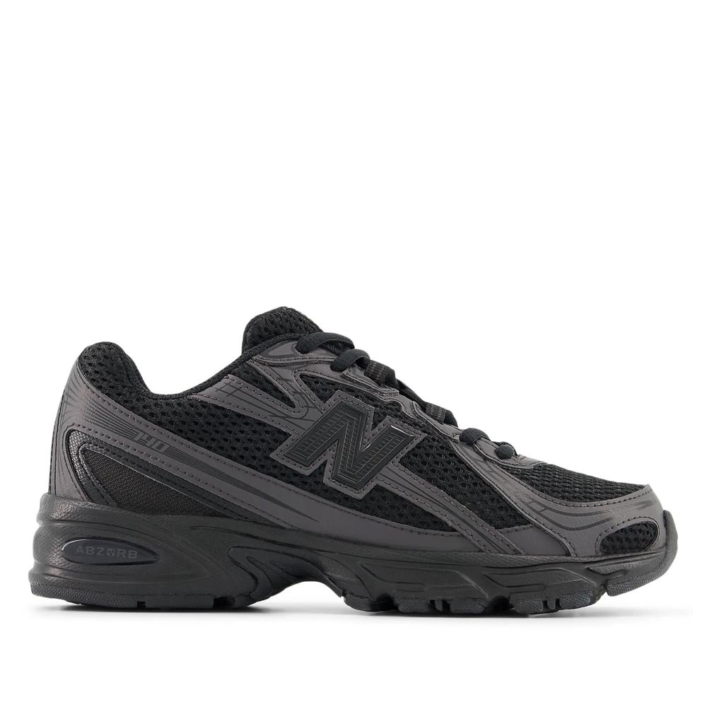 Detské topánky New Balance GR740BO - čierne