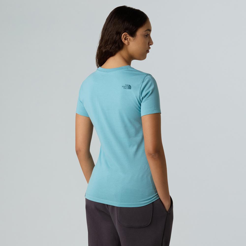 Dámská tričko The North Face Easy 0A8A6DDOU1 - modré