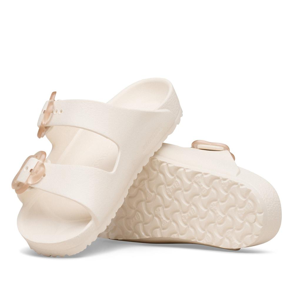 Klapky Birkenstock Arizona Flower Eva Kids 1031291 - béžové