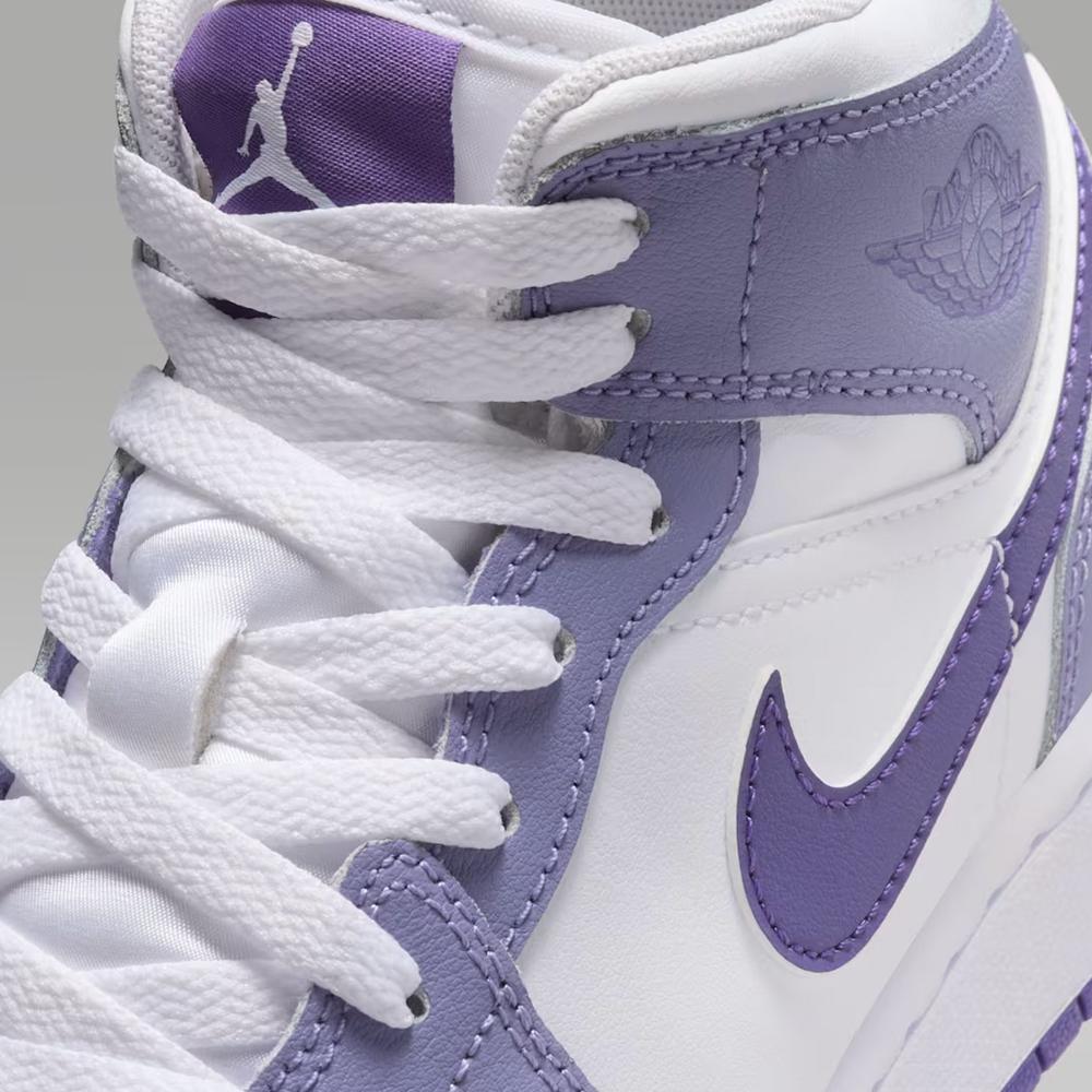 Detské topánky Nike Air Jordan 1 Mid DQ8423-500 - fialové