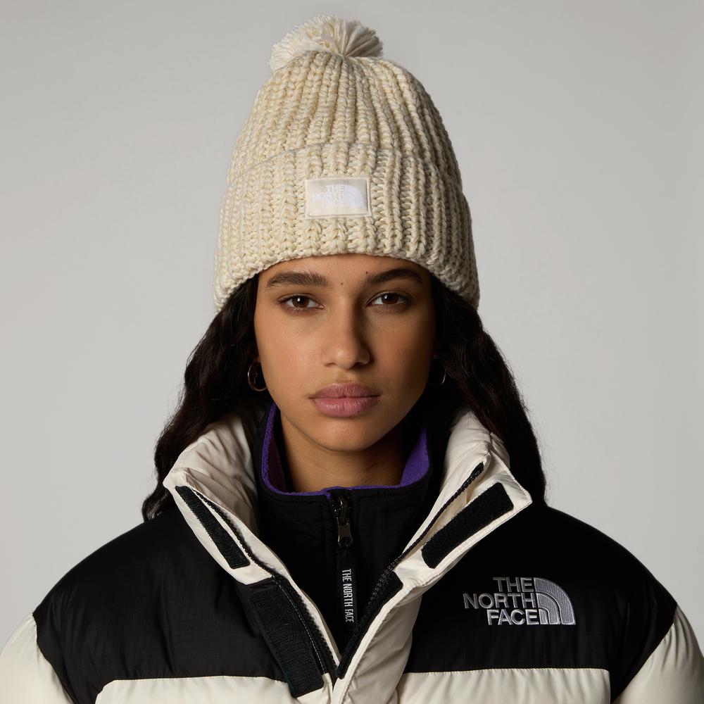 Čiapka dámske The North Face Cosy Chunky Cabin 0A887W86I1 - biele