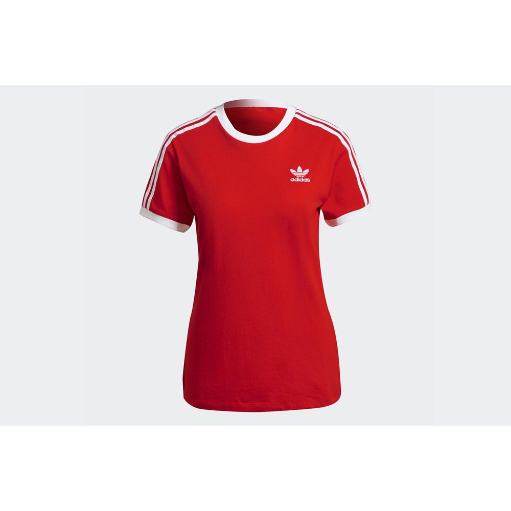 Tričko adidas Originals Adicolor Classics 3-Stripes Tee H33575 - červené