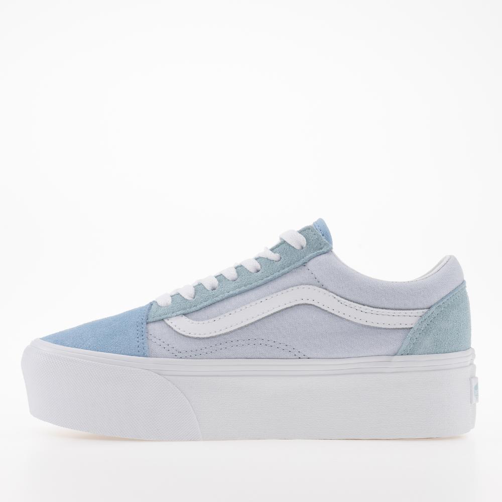 Topánky Vans Color Block Old Skool Stackform VN0009PZBLU1 - modré
