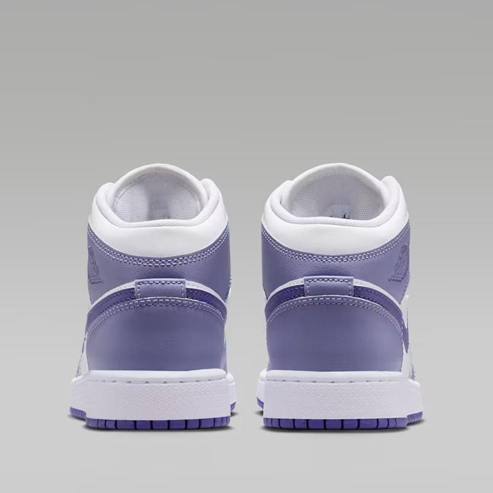 Detské topánky Nike Air Jordan 1 Mid DQ8423-500 - fialové