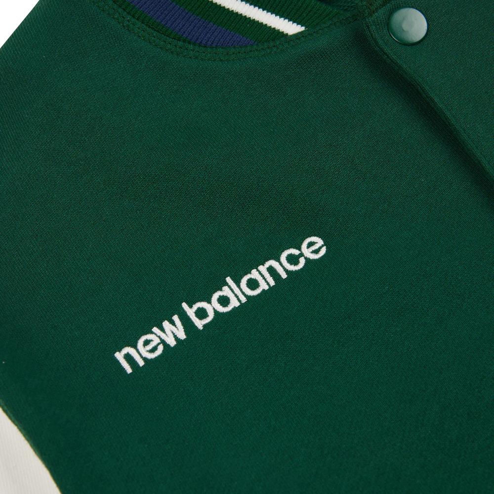 Dětské mikina New Balance LAKB0069NWG - zelené