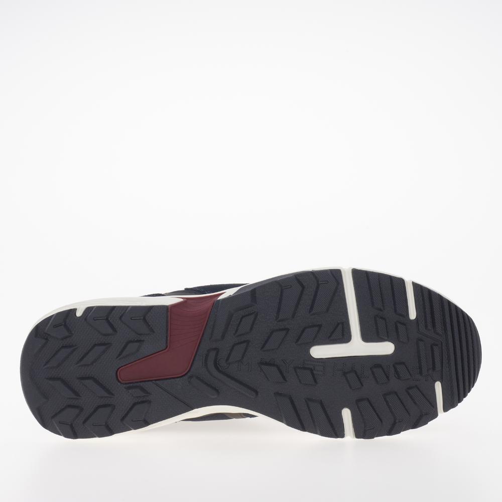 Topánky Tommy Hilfiger Runner Cordura Mix FM0FM05221-DW5 - tmavomodré