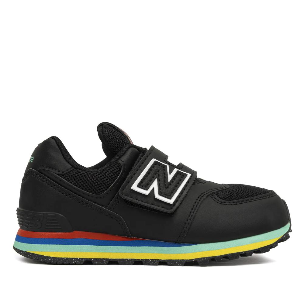 Detské topánky New Balance PV574KIF - čierne