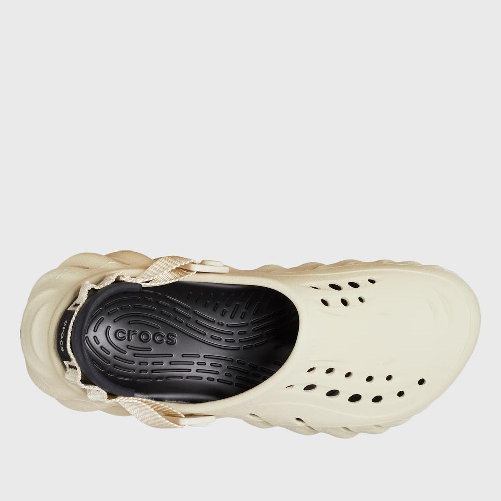 Klapky Crocs X-Echo Clog 207937-2YJ - béžové