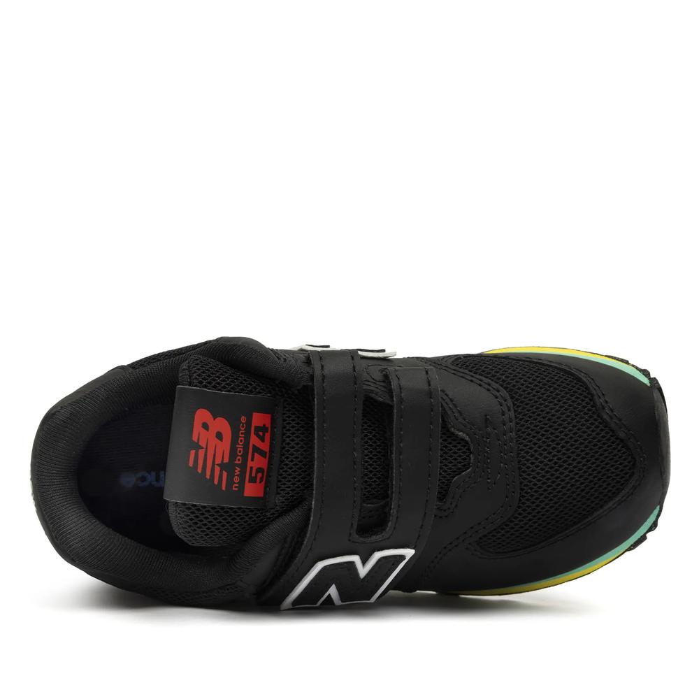 Detské topánky New Balance PV574KIF - čierne