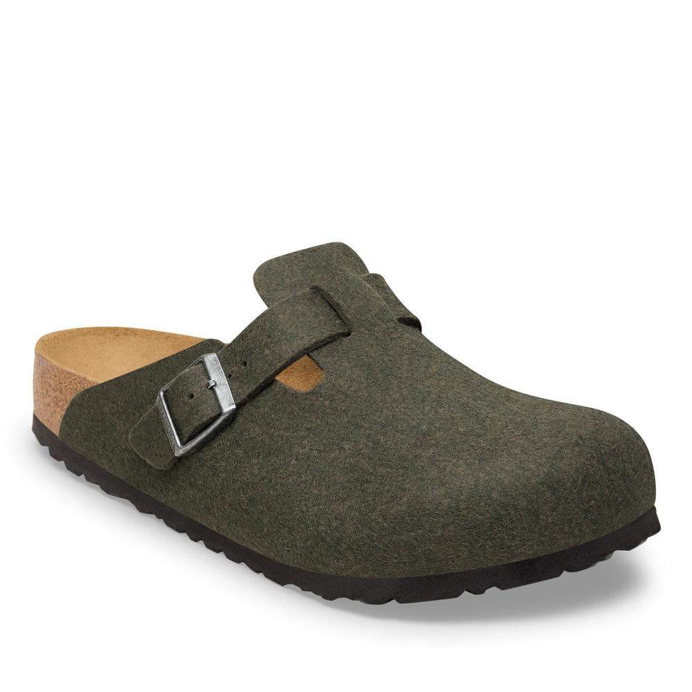 Klapky pánske Birkenstock Boston 1030676 - zelené