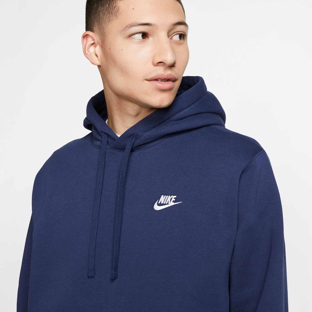 Blúza Nike NSW Club Fleece BV2654-410 - tmavomodré